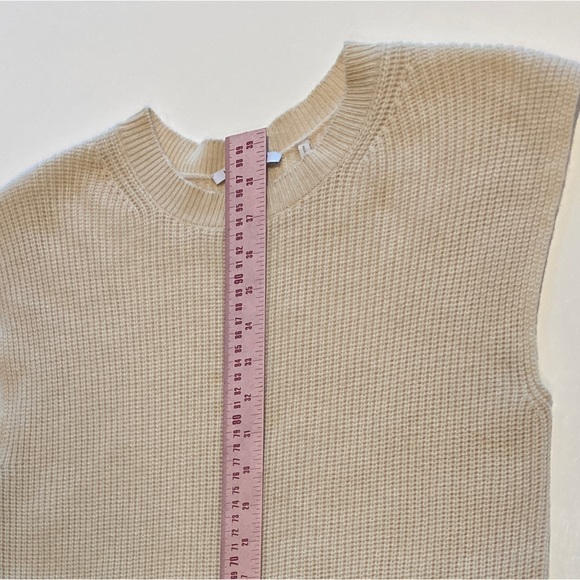 Helmut Lang Ribbed Vest / Sleeveless Sweater Dress Wool Cashmere Cleaned Medium - Picture 14 of 15